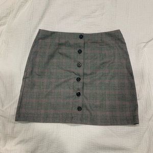 FOREVER 21 PLAID SKIRT